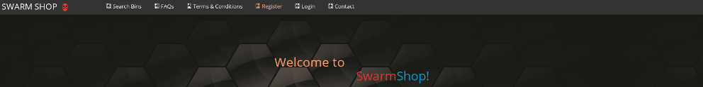 swarmshop website screenshot