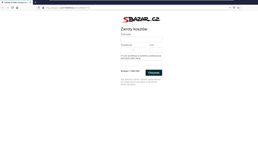 screenshot of classiscam page