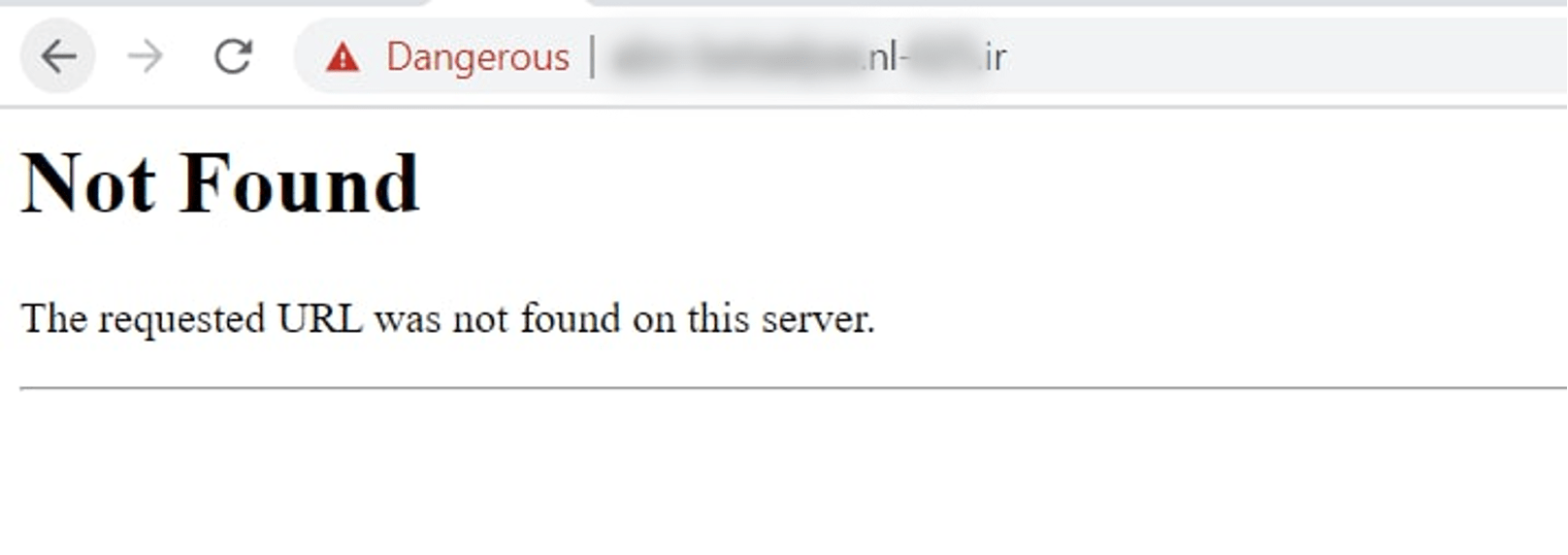 error while trying to access resources involved in the RUNLIR campaign