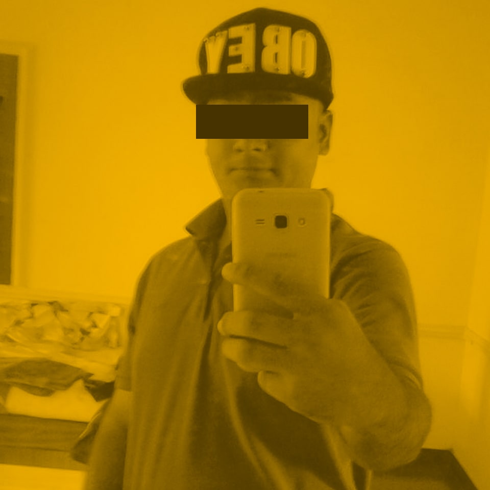 Presumed appearance of the hacker with the alias Zishan Rider