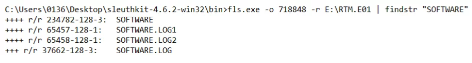 RTM corresponding entry number
