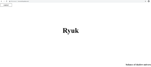 GrimAgent C2 landing page