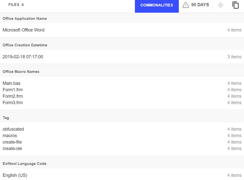metadata of muddywater decoy document