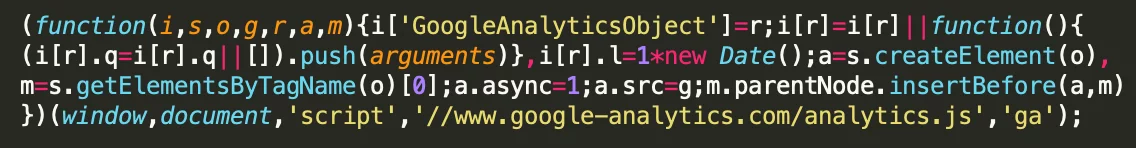  Legitimate Google Analytics injector