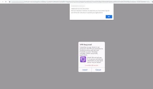 scam request to download vpn