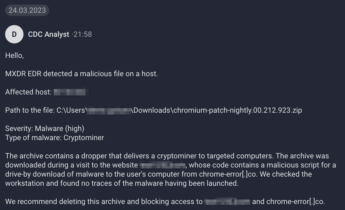 Coinminer Malware Distributed via Discord - ASEC BLOG