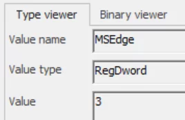 FeatureUsage Microsoft Edge launch count