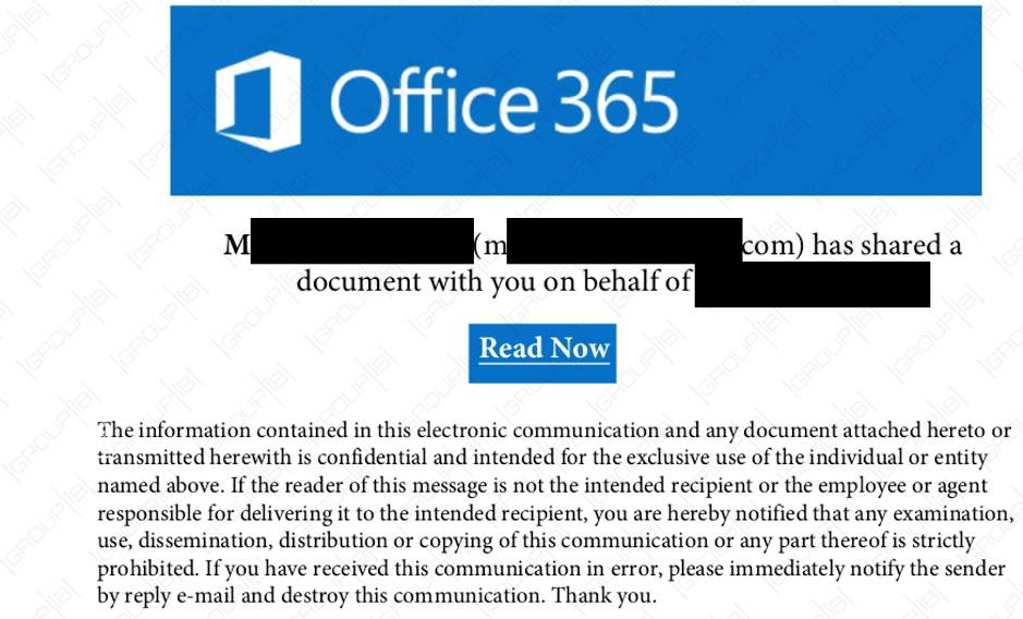 Screenshot of the PerSwaysion phishing email attachment