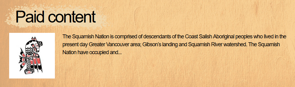 Paid content featured on Cuba's DLS