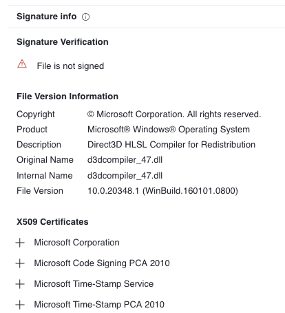 non-valid digital signature - 3CX