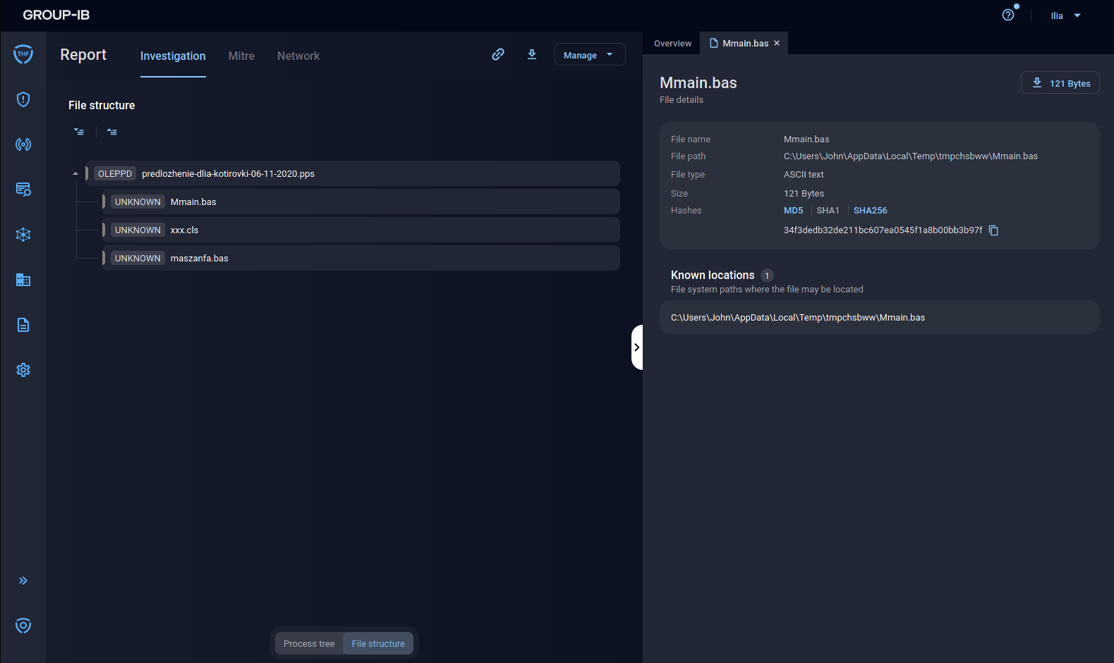 group-ib business email protection interface