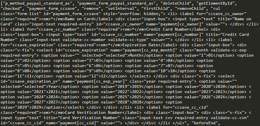decoded JS-Sniffer encrypted strings