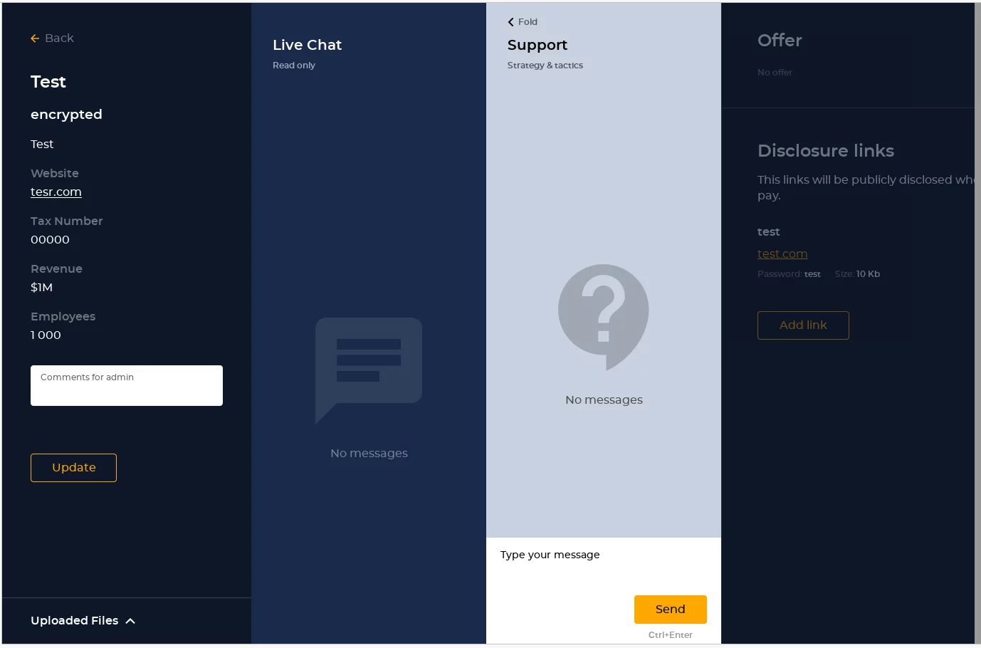 Hive's Sales Department