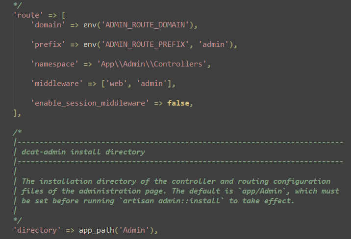 admin panel of PostalFurious