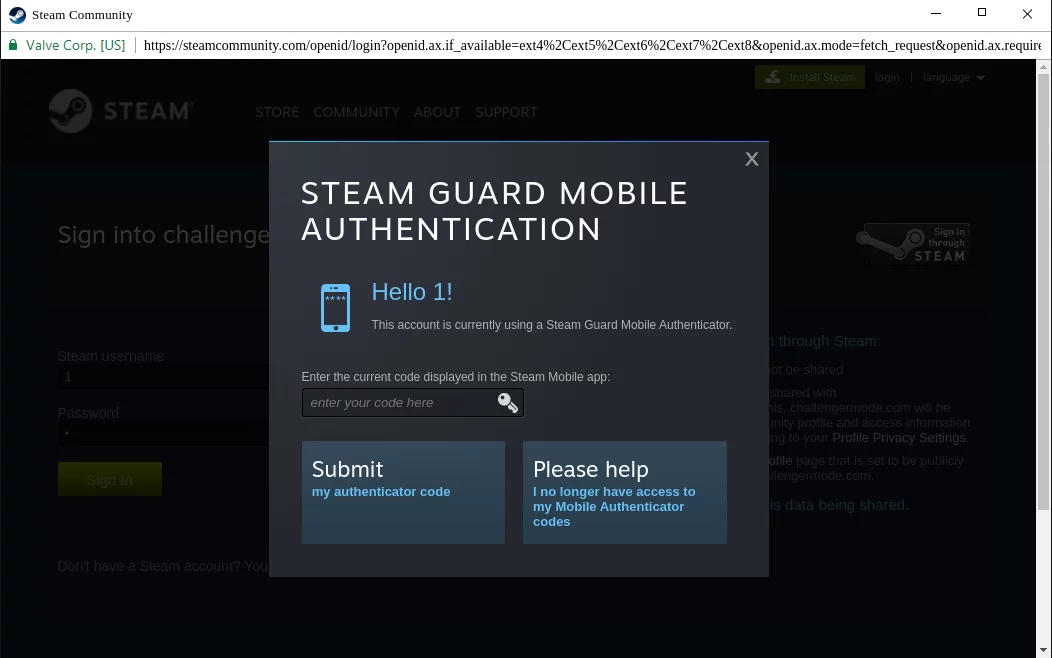 Steam Login for Dummies