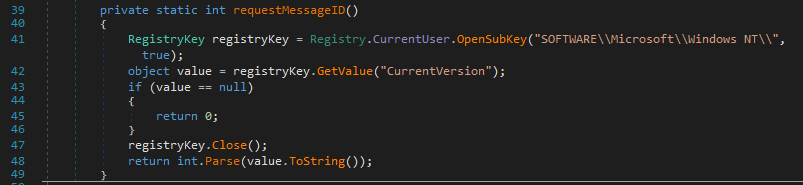 Dark Pink registry keys