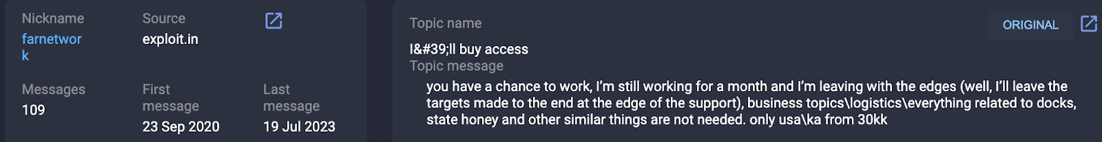 farnetwork post on stopping recruiting translation